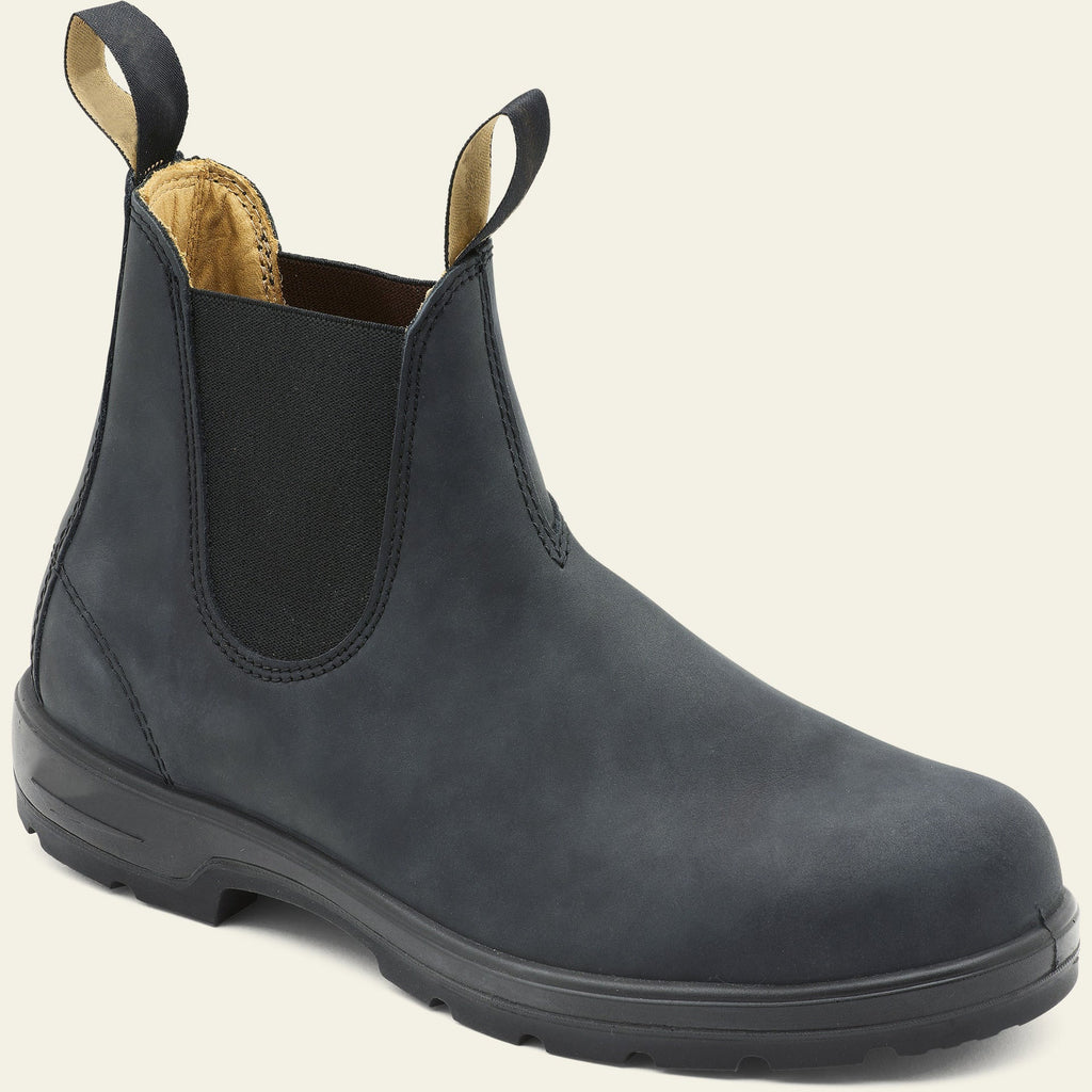 Archie | Polished Slip-On Chelsea Mens Boots
