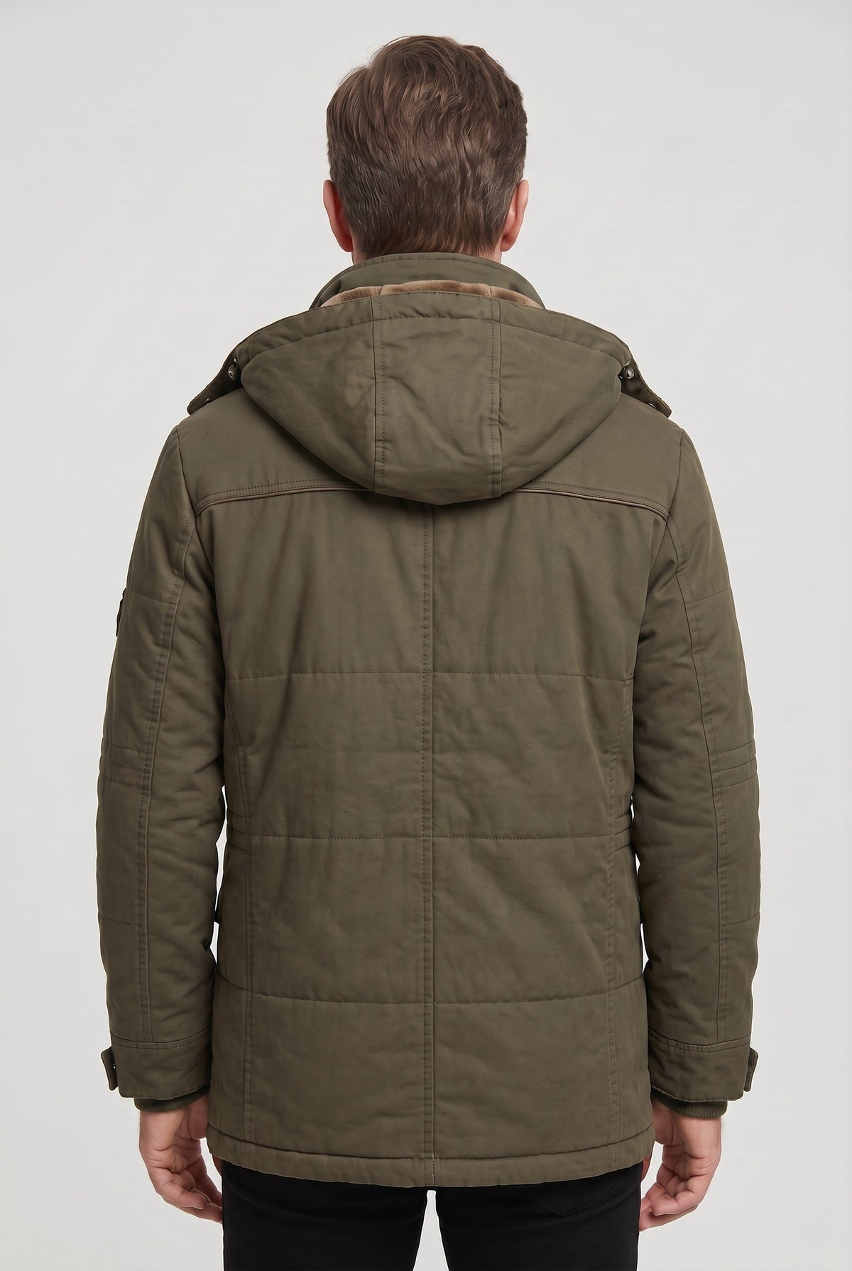 Archie | Timeless Hooded Padded Mens Parka Jacket