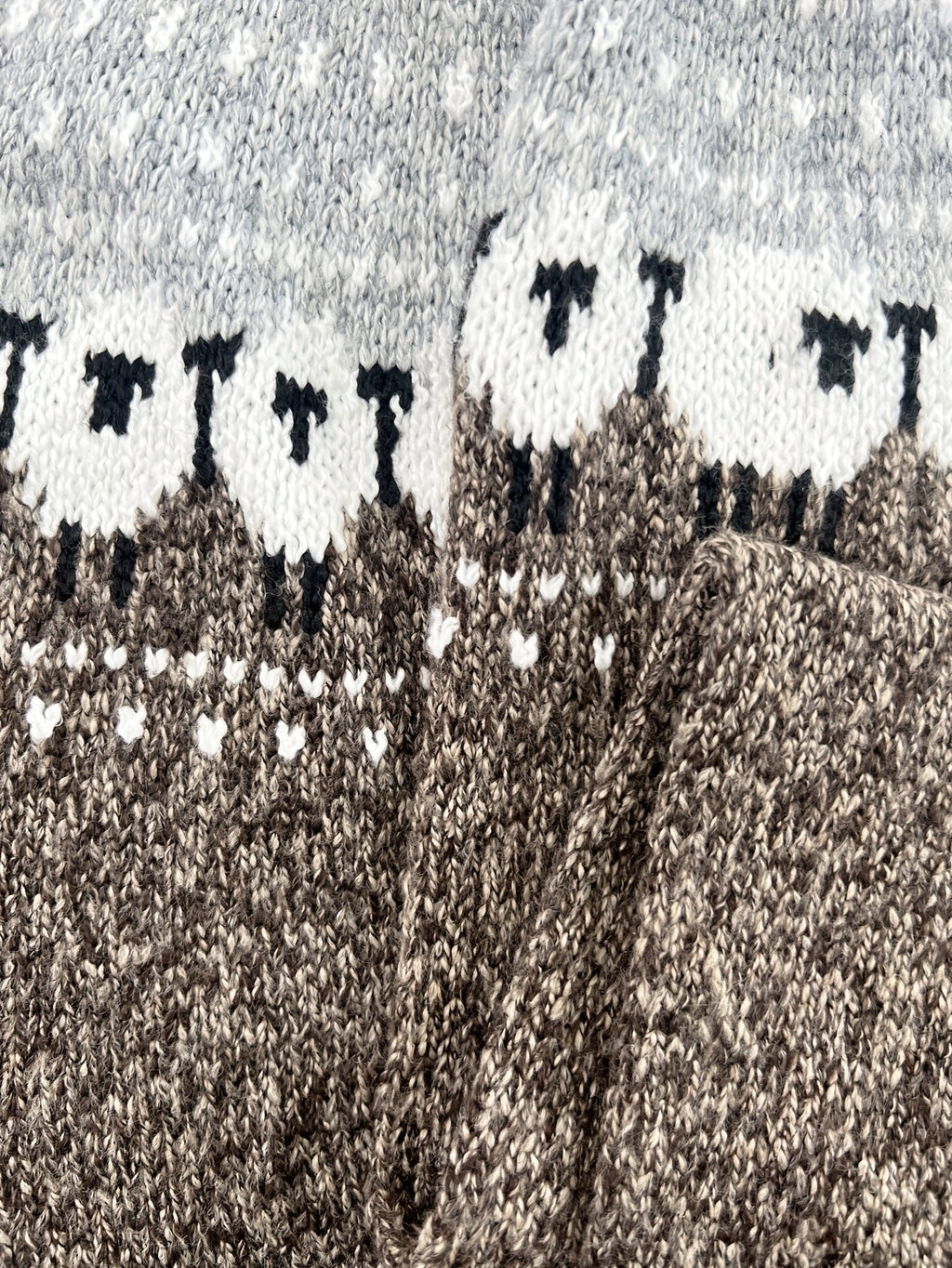 Aria | Timeless Sheep Print Christmas Jumper for Women