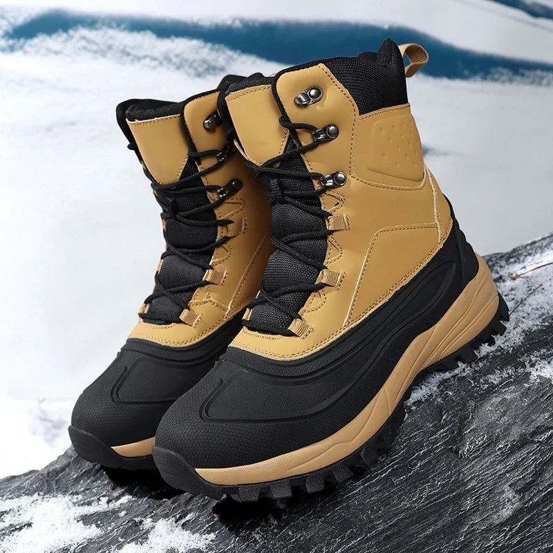 Arlo | Chunky Winter Lace-Up Mens Boots