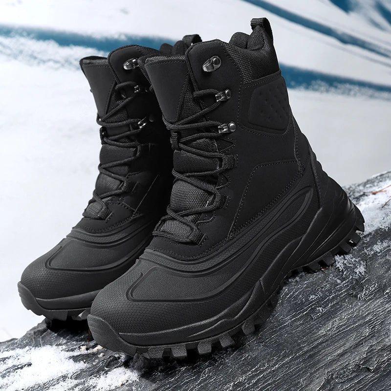 Arlo | Chunky Winter Lace-Up Mens Boots