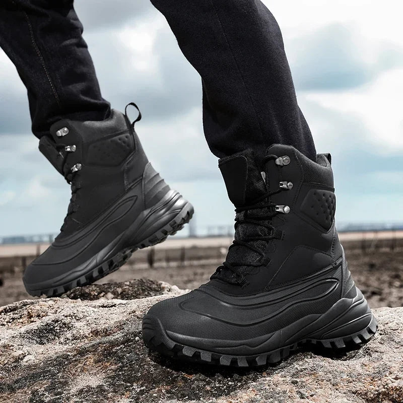 Arlo | Chunky Winter Lace-Up Mens Boots