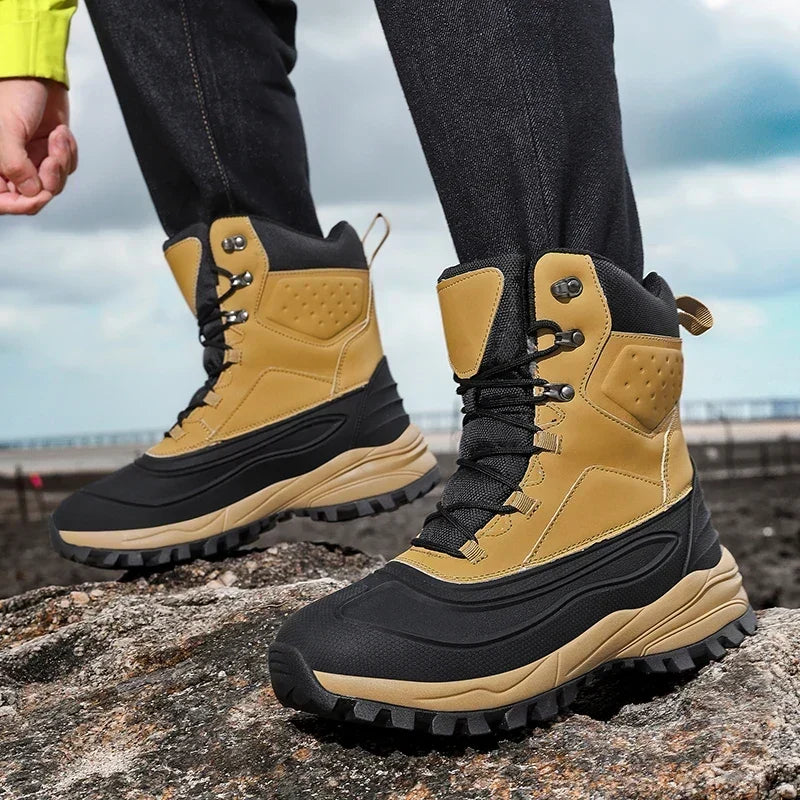 Arlo | Chunky Winter Lace-Up Mens Boots
