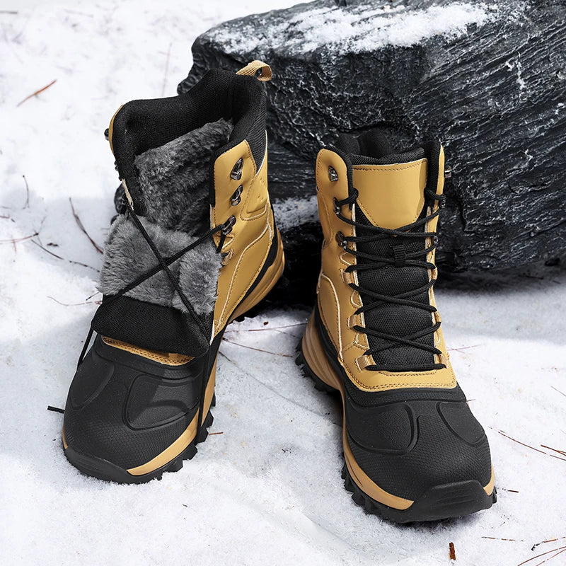 Arlo | Chunky Winter Lace-Up Mens Boots