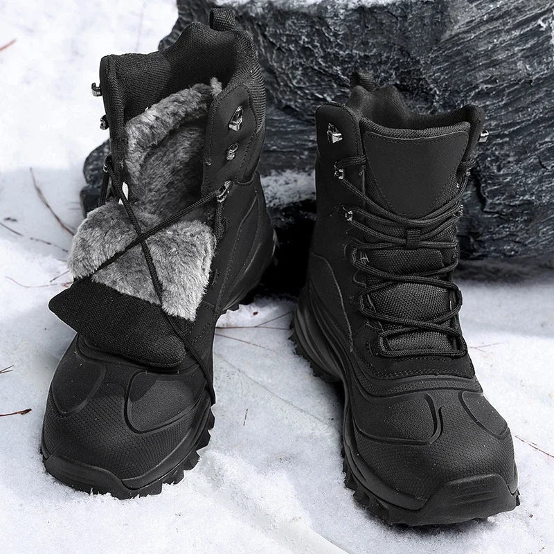 Arlo | Chunky Winter Lace-Up Mens Boots
