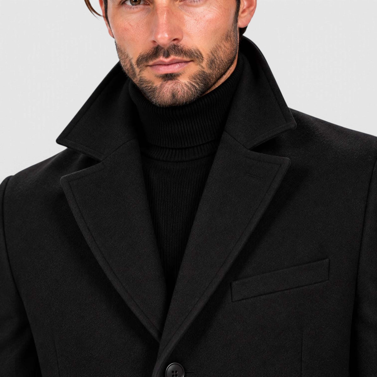 Arlo | Effortless Tailored Single-Breasted Mens Coats