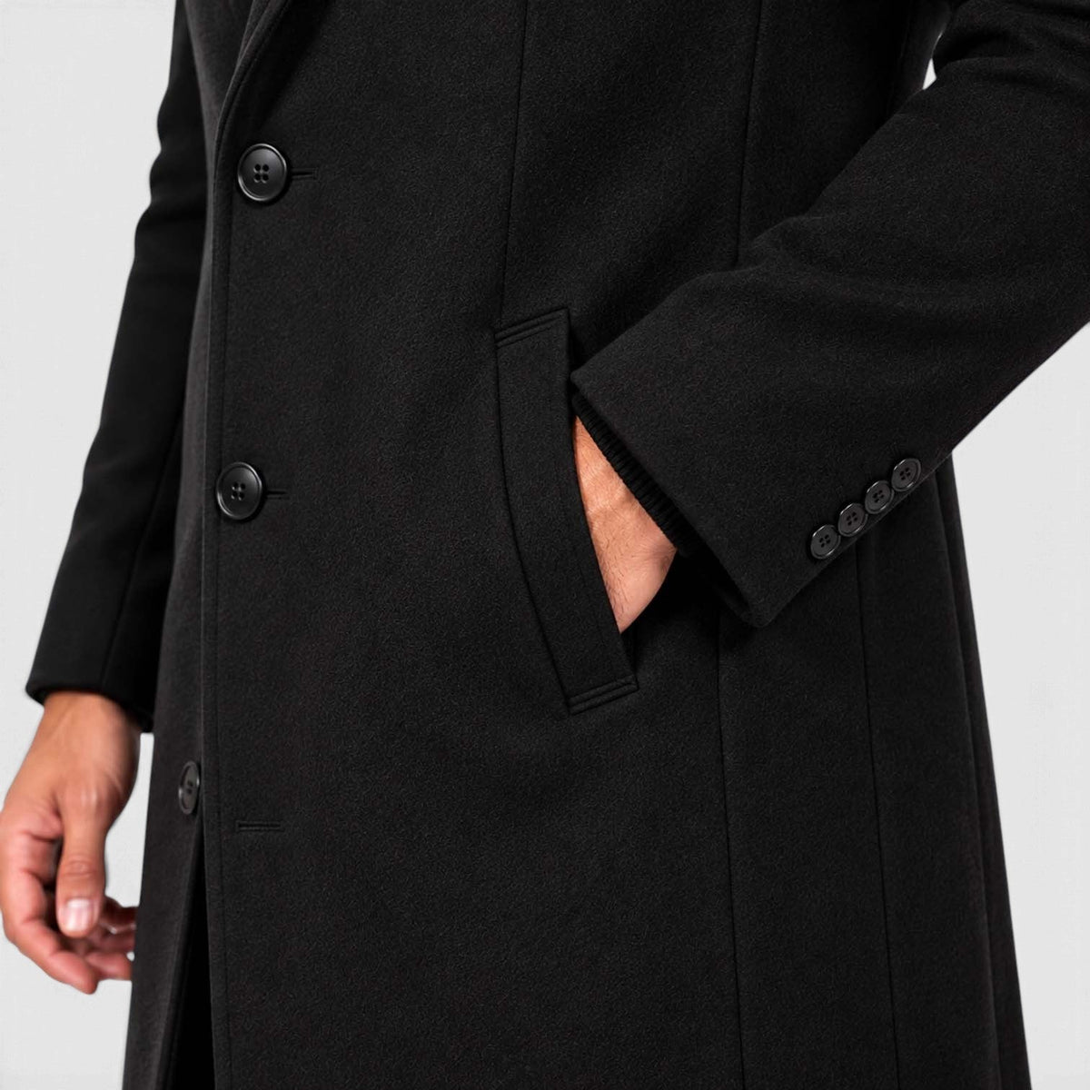 Arlo | Effortless Tailored Single-Breasted Mens Coats