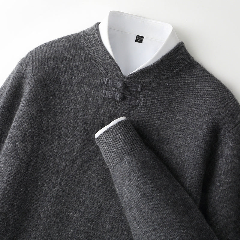 Arlo | Polished V Neck Mens Knit Jumper