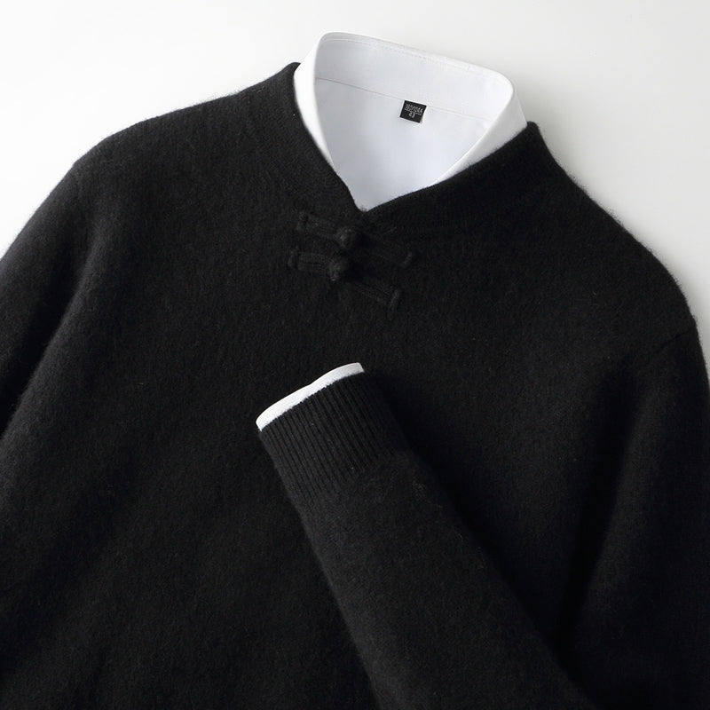 Arlo | Polished V Neck Mens Knit Jumper