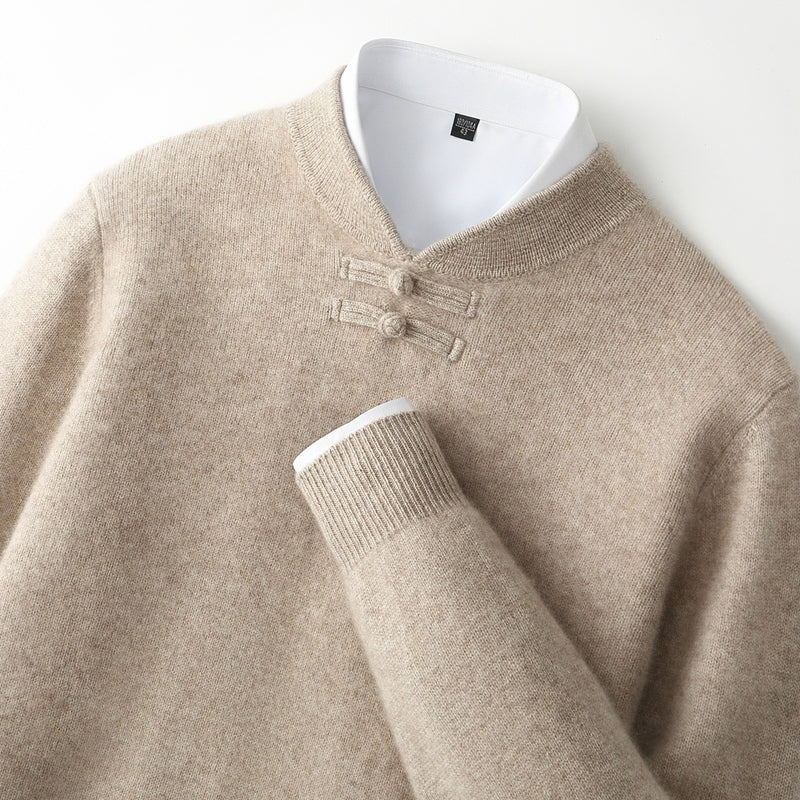Arlo | Polished V Neck Mens Knit Jumper