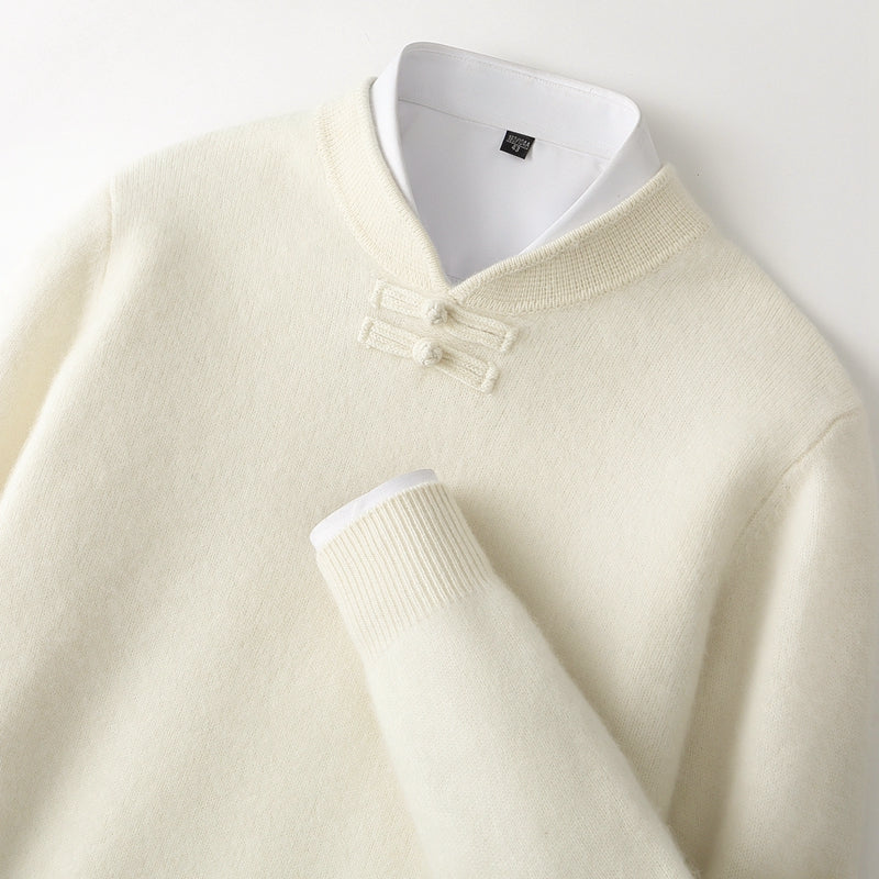 Arlo | Polished V Neck Mens Knit Jumper