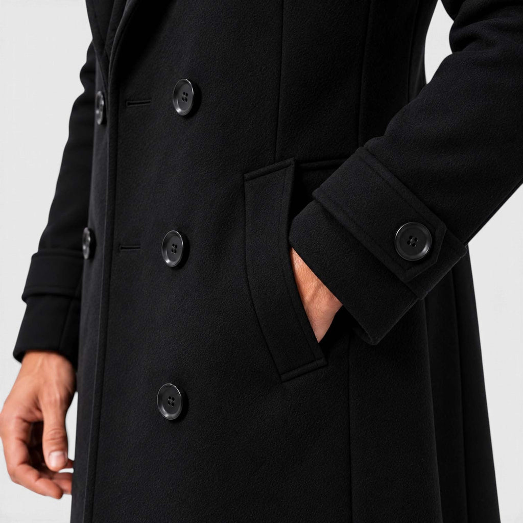 Arthur | Chic Tailored Double-Breasted Mens Coats Overcoat