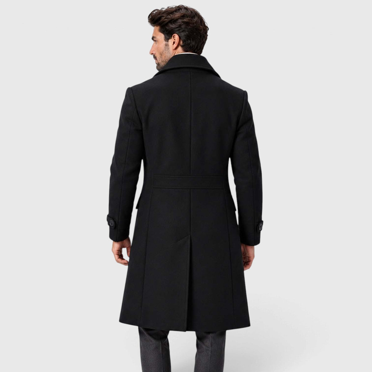Arthur | Chic Tailored Double-Breasted Mens Coats Overcoat
