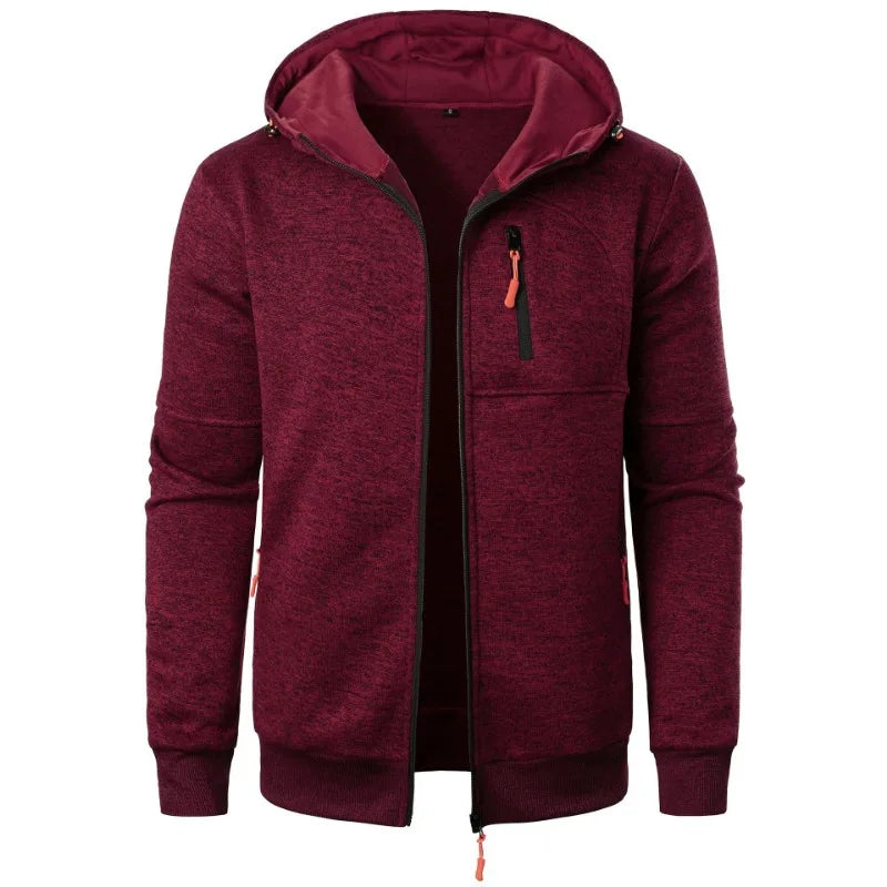 Arthur | Classic Zip-Up Hooded Fleece Jacket