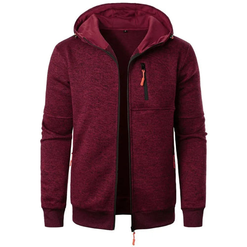 Arthur | Classic Zip-Up Hooded Fleece Jacket