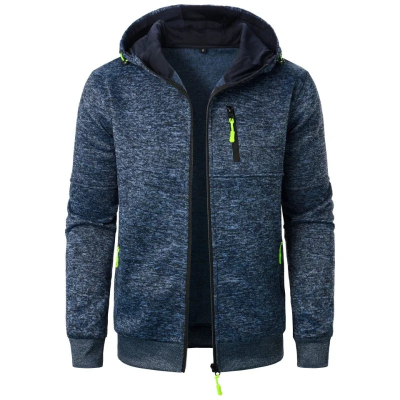 Arthur | Classic Zip-Up Hooded Fleece Jacket