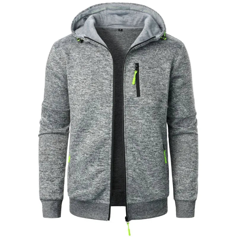 Arthur | Classic Zip-Up Hooded Fleece Jacket