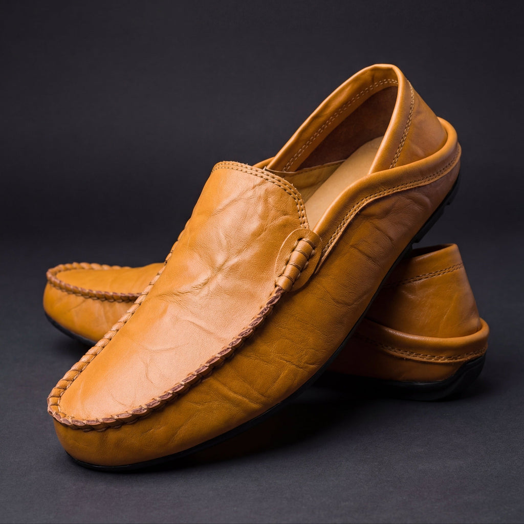 Arthur | Cosy Slip-On Moccasin Loafer Slippers