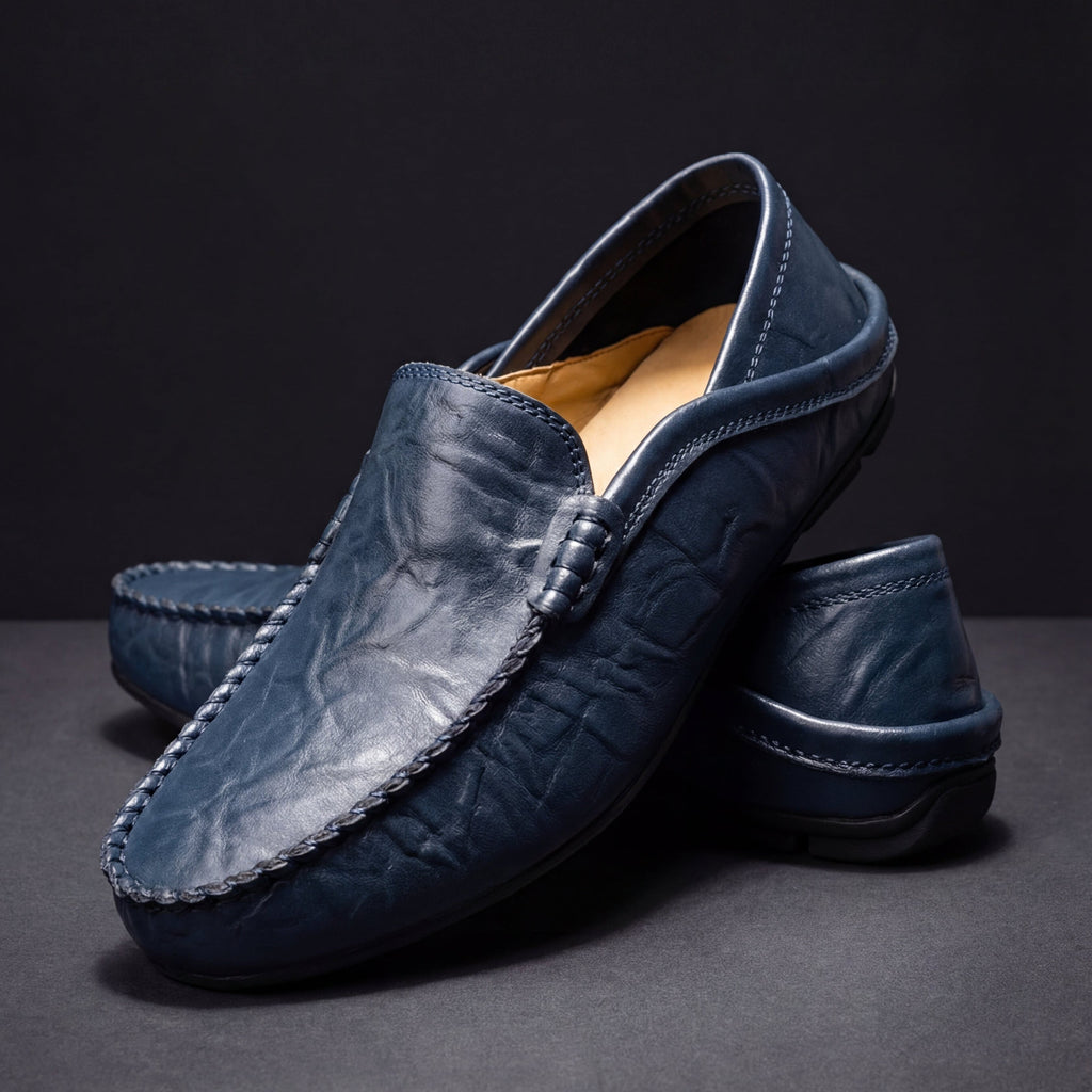 Arthur | Cosy Slip-On Moccasin Loafer Slippers