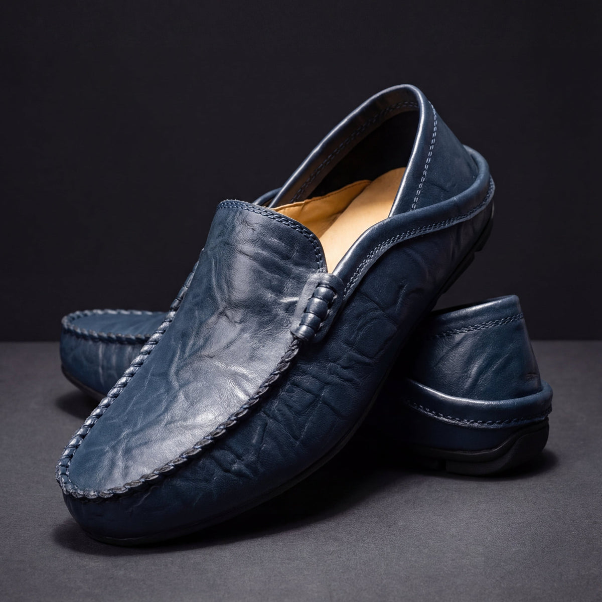 Arthur | Cosy Slip-On Moccasin Loafer Slippers