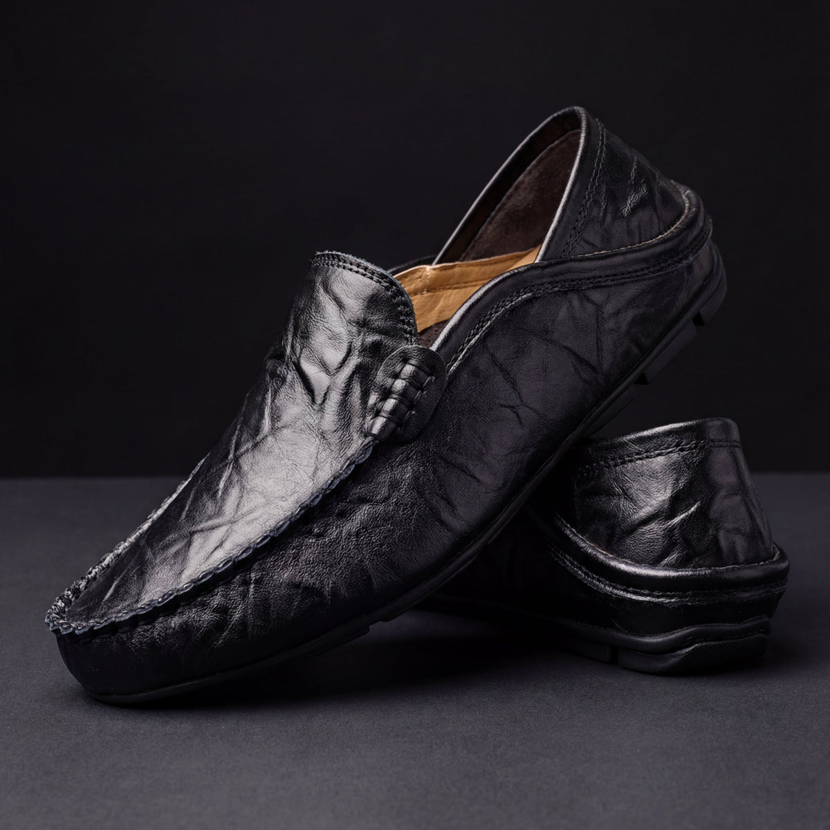 Arthur | Cosy Slip-On Moccasin Loafer Slippers