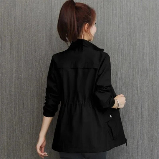 Athena | Cosy Lightweight Waterproof Jacket with Cinched Waist