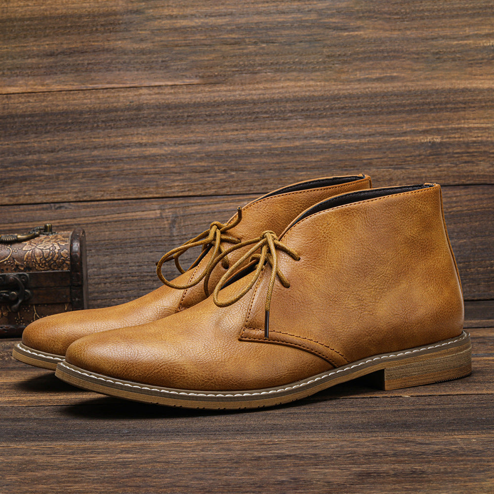 Austin | Timeless Lace-Up Chukka Ankle Boots for Men