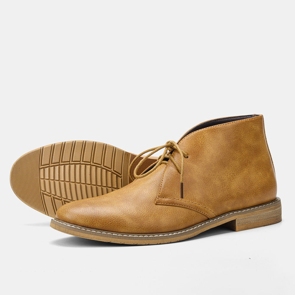 Austin | Timeless Lace-Up Chukka Ankle Boots for Men