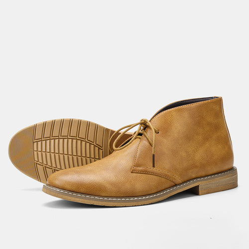 Austin | Timeless Lace-Up Chukka Ankle Boots for Men