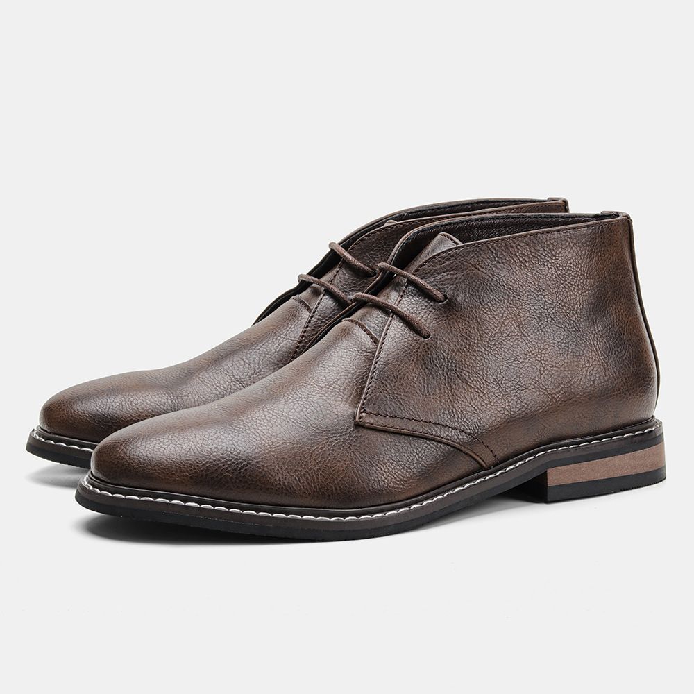 Austin | Timeless Lace-Up Chukka Ankle Boots for Men
