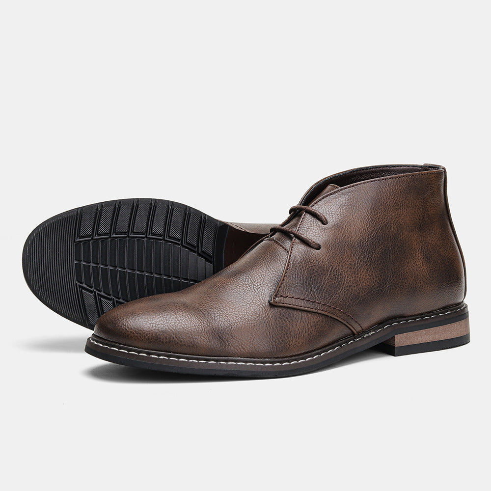 Austin | Timeless Lace-Up Chukka Ankle Boots for Men