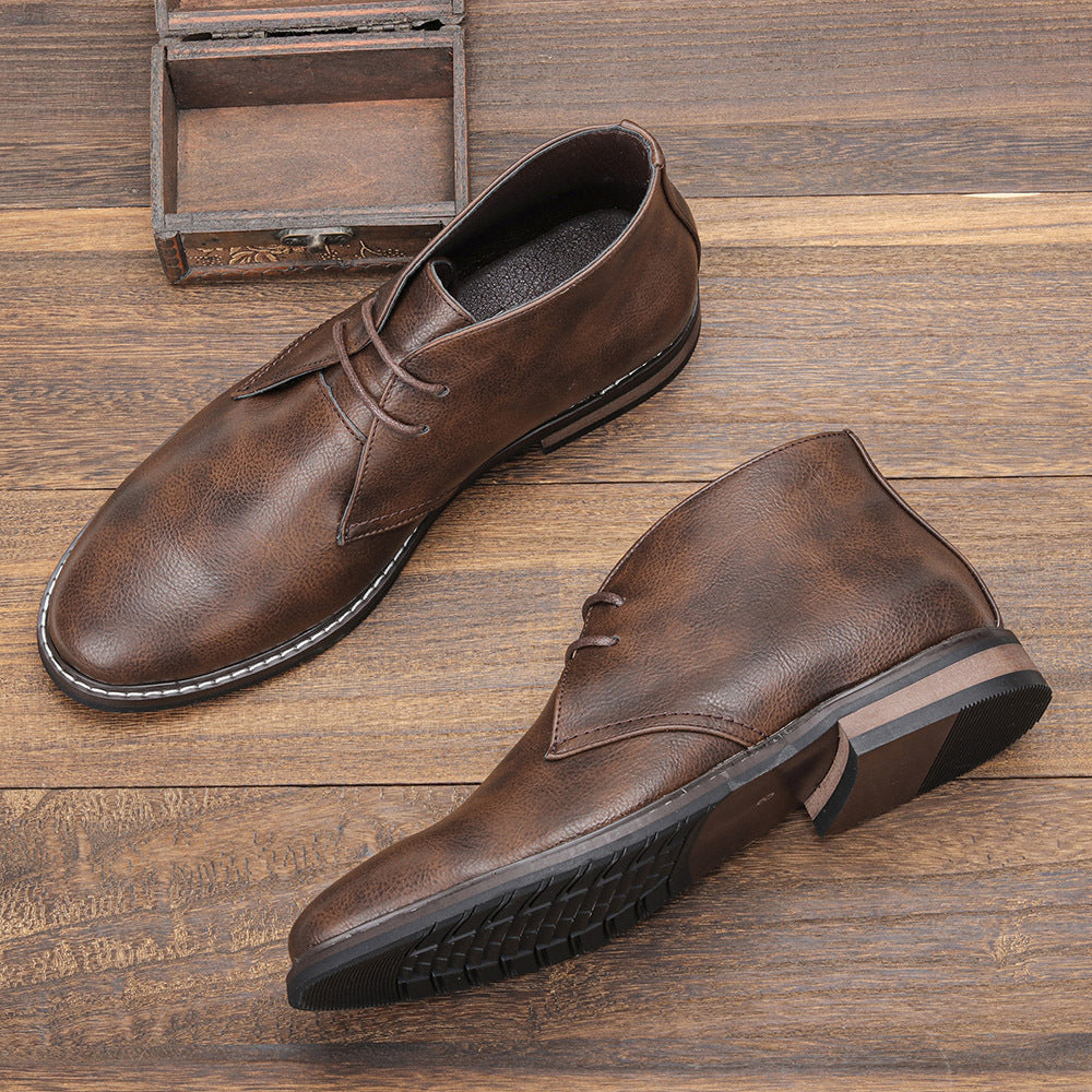 Austin | Timeless Lace-Up Chukka Ankle Boots for Men