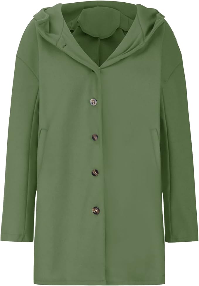 Ava | Cosy Hooded Longline Waterproof Jacket