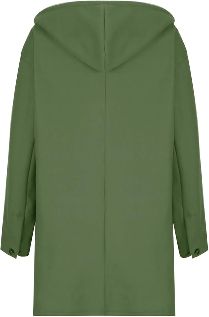 Ava | Cosy Hooded Longline Waterproof Jacket