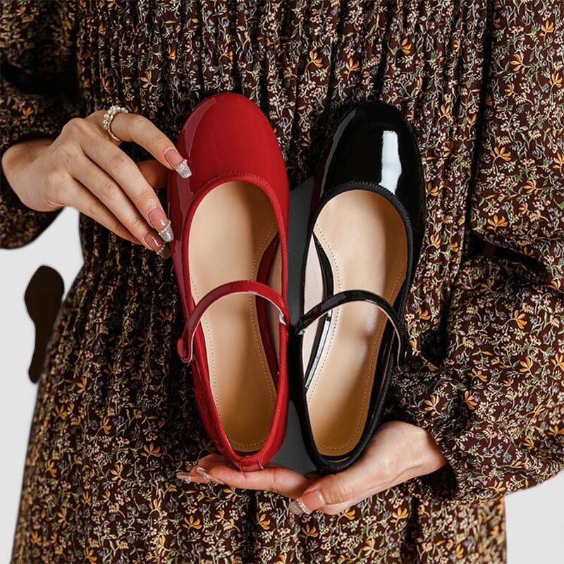Ava | Stylish Block Heel Mary Jane Shoes
