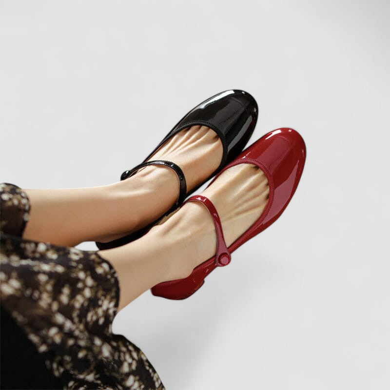 Ava | Stylish Block Heel Mary Jane Shoes