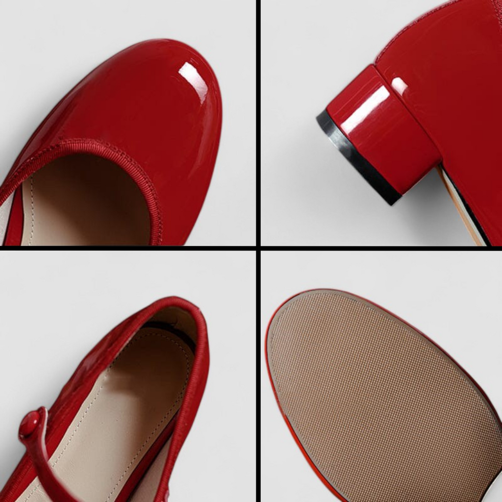 Ava | Stylish Block Heel Mary Jane Shoes