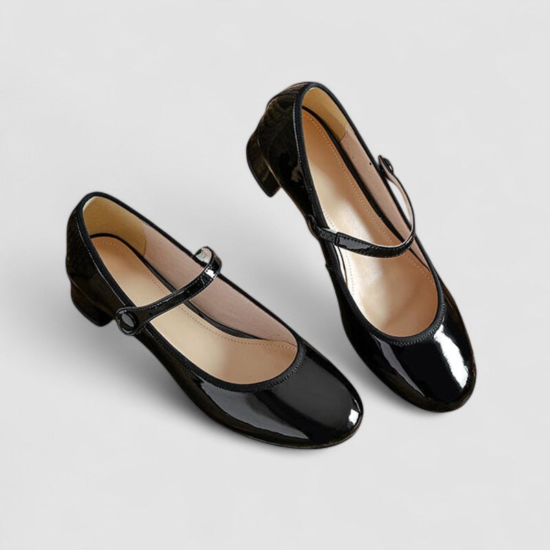 Ava | Stylish Block Heel Mary Jane Shoes
