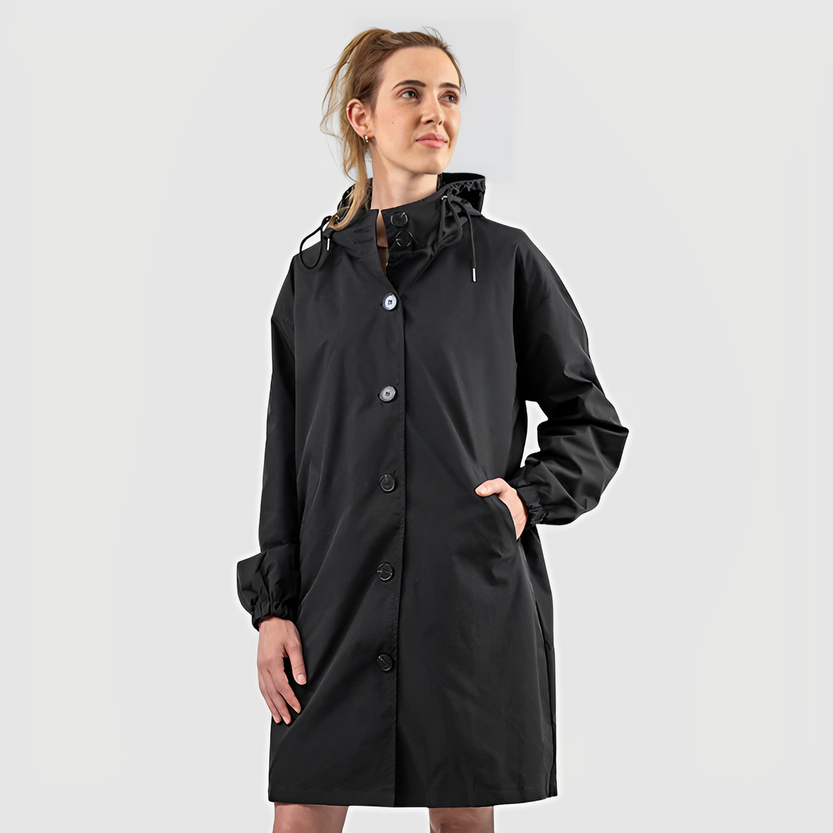 Ava | Timeless Hooded Waterproof Jacket