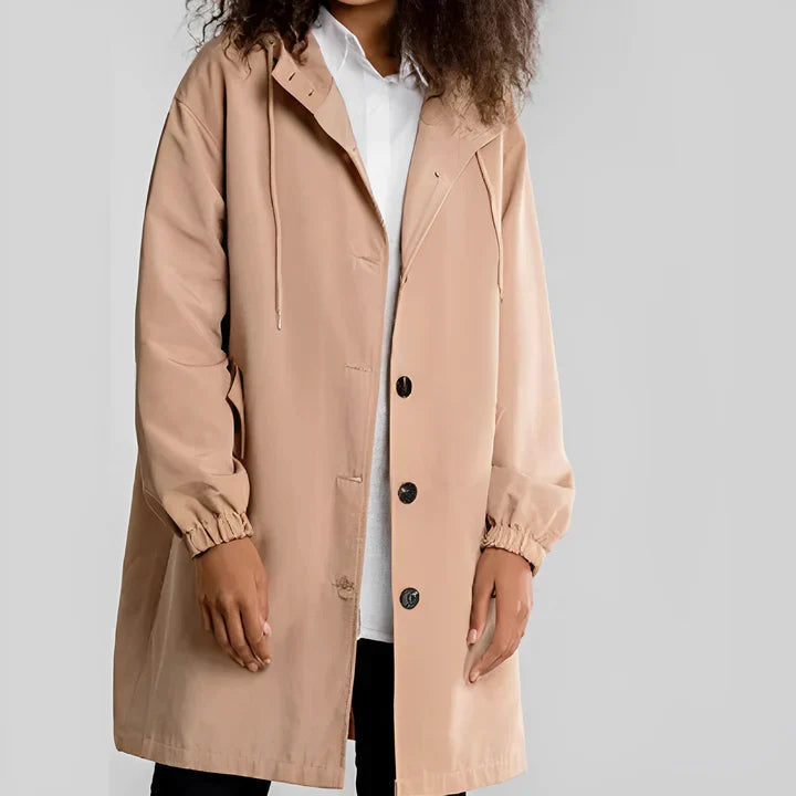 Ava | Timeless Hooded Waterproof Jacket