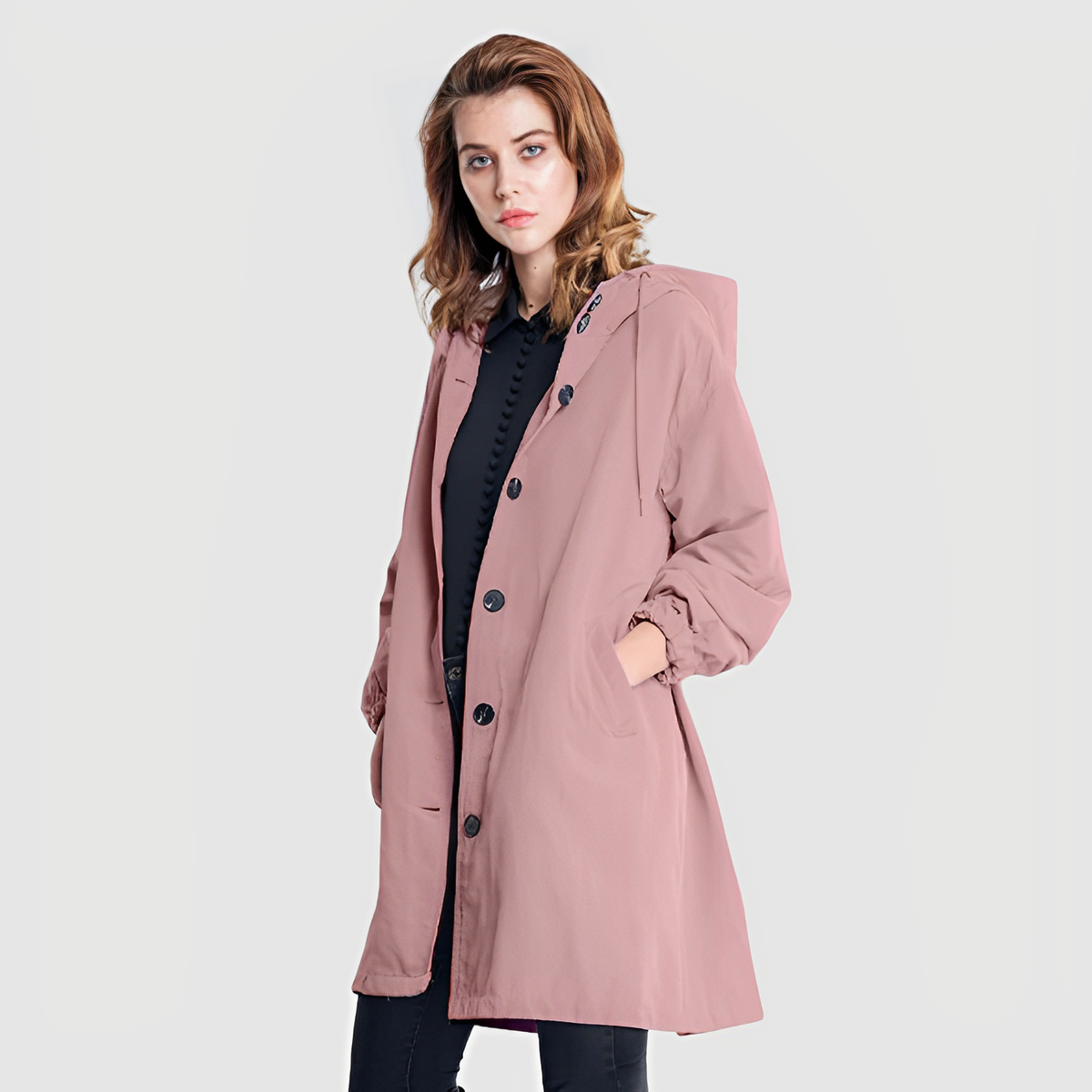 Ava | Timeless Hooded Waterproof Jacket