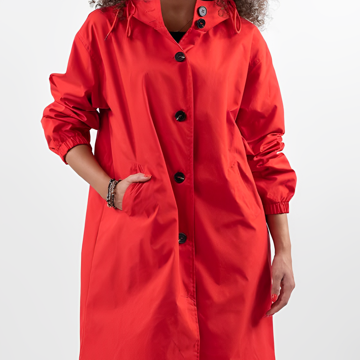 Ava | Timeless Hooded Waterproof Jacket