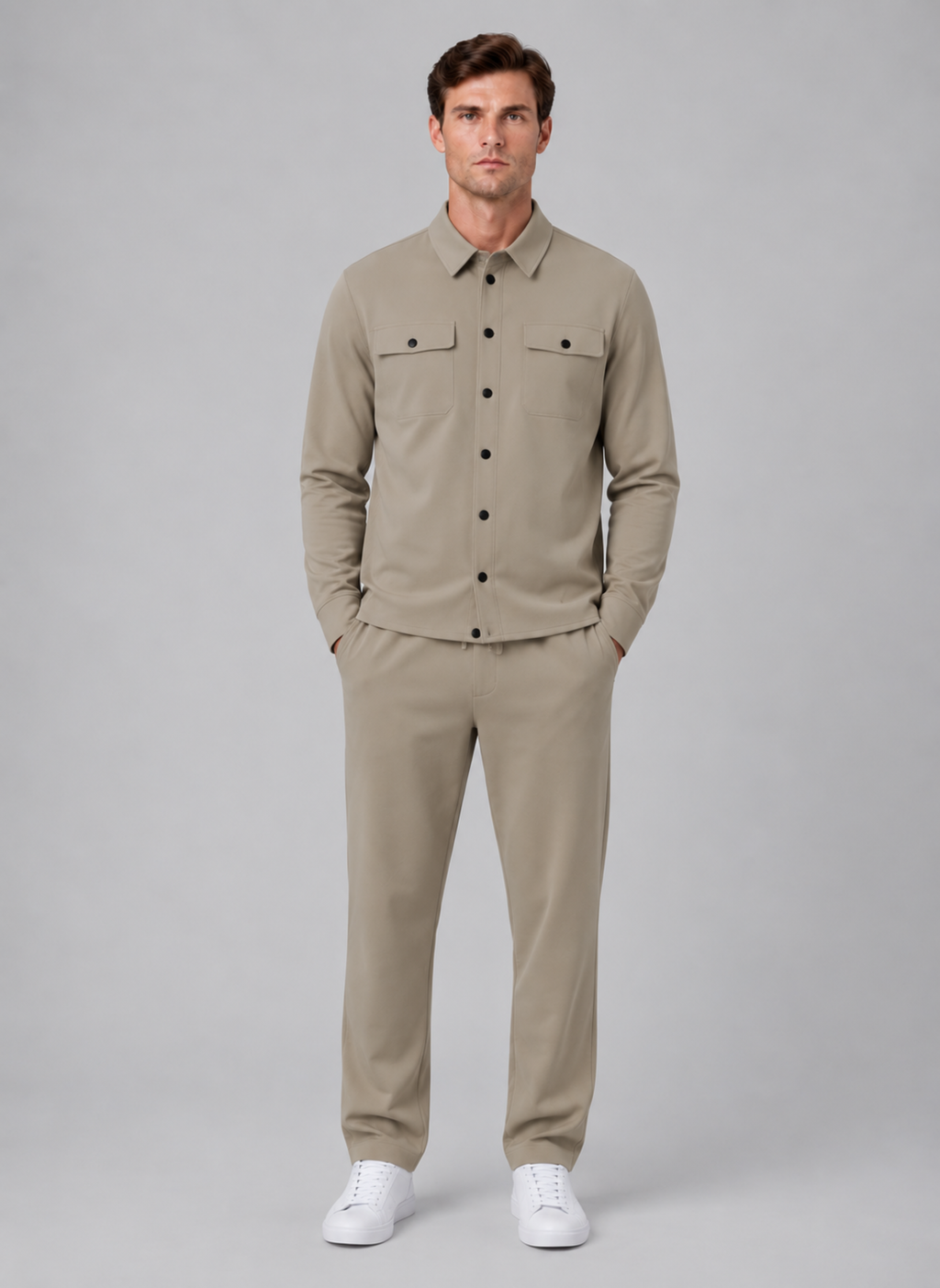 Benjamin | Sophisticated Overshirt Tracksuit Co-Ord Set