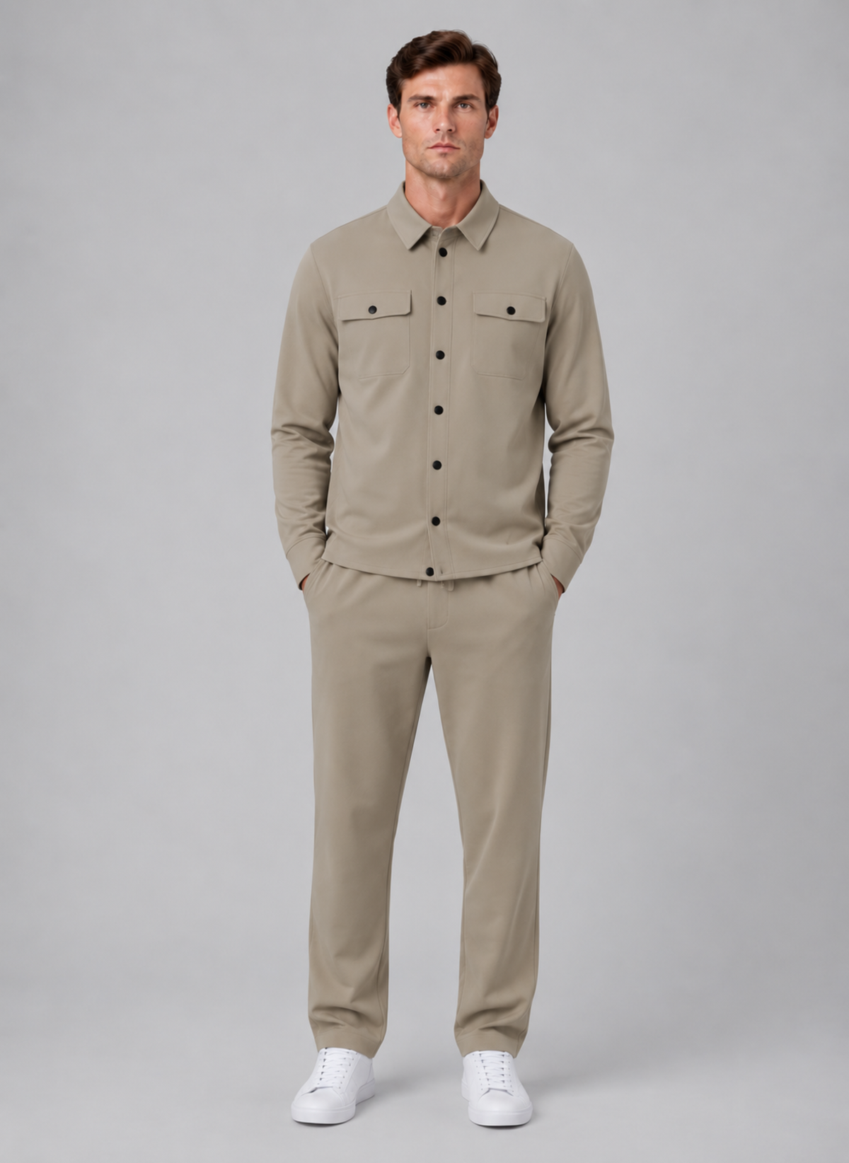 Benjamin | Sophisticated Overshirt Tracksuit Co-Ord Set