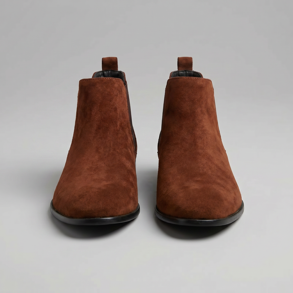 Bobby | Classic Suede-Look Chelsea Mens Boots