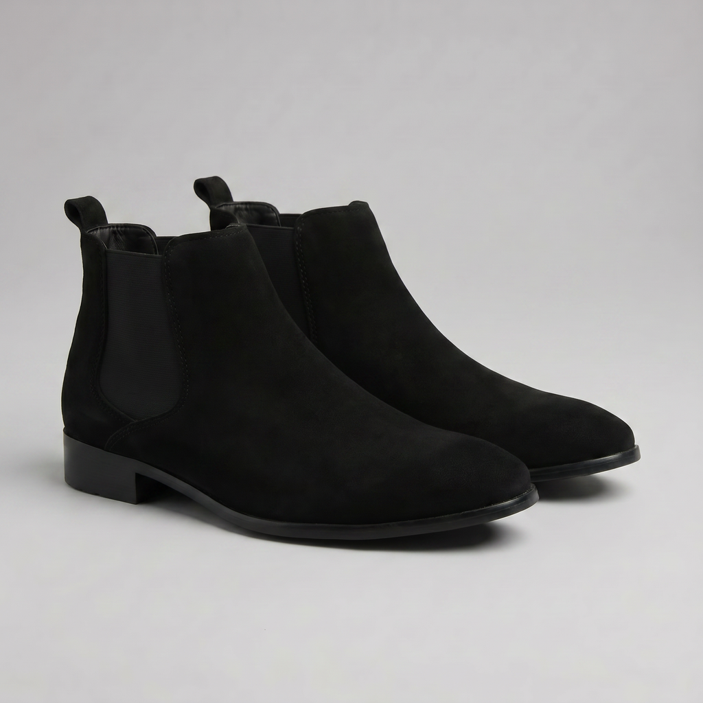 Bobby | Classic Suede-Look Chelsea Mens Boots