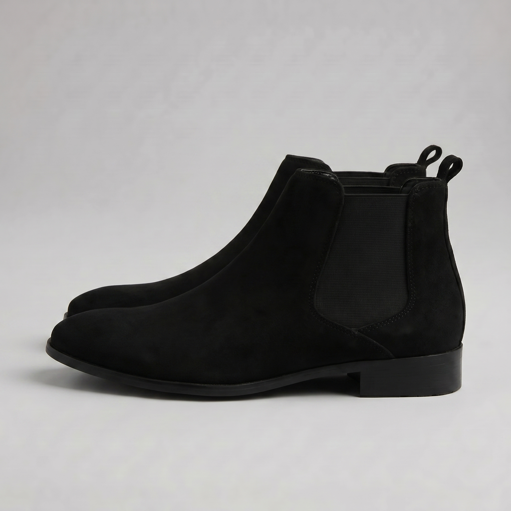 Bobby | Classic Suede-Look Chelsea Mens Boots