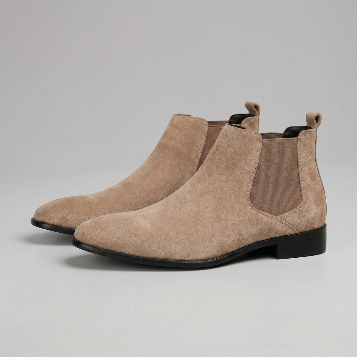 Bobby | Classic Suede-Look Chelsea Mens Boots