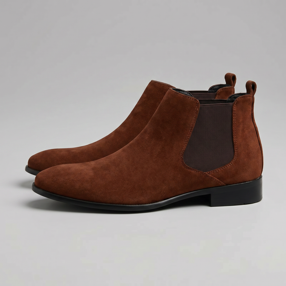 Bobby | Classic Suede-Look Chelsea Mens Boots