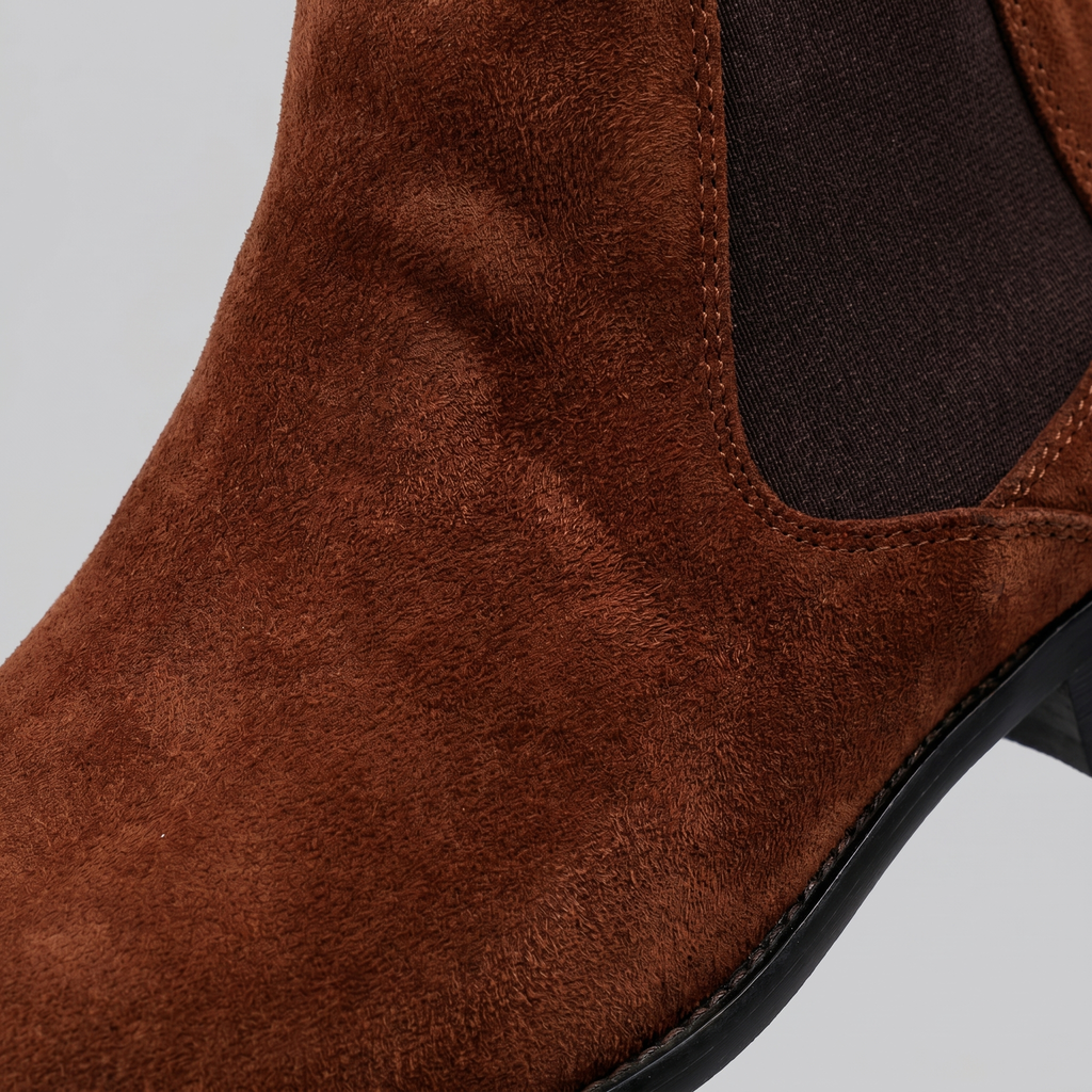 Bobby | Classic Suede-Look Chelsea Mens Boots